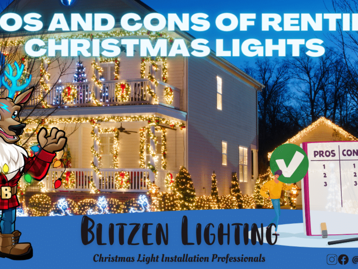 Hire Someone To Put Up Outdoor Christmas Lights: Pros, Cons and Costs